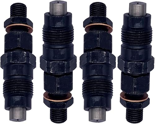 Amrxuts 4PCS 093400-7040 Inyector Diesel Inyector Inyector Combustible Assy para Toyota Hilux Surf Prado 1KZ-TE 3.0 L