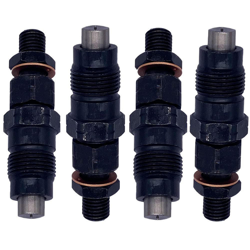 Amrxuts 4PCS 093400-7040 Diesel Injector Nozzle Fuel Injector Assy for Toyota Hilux Surf Prado 1KZ-TE 3.0 L
