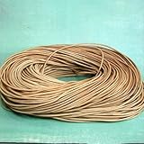 BeadsTreasure 15 Ft of Pery Genuine Leather Cord Round 2 mm Diameter.