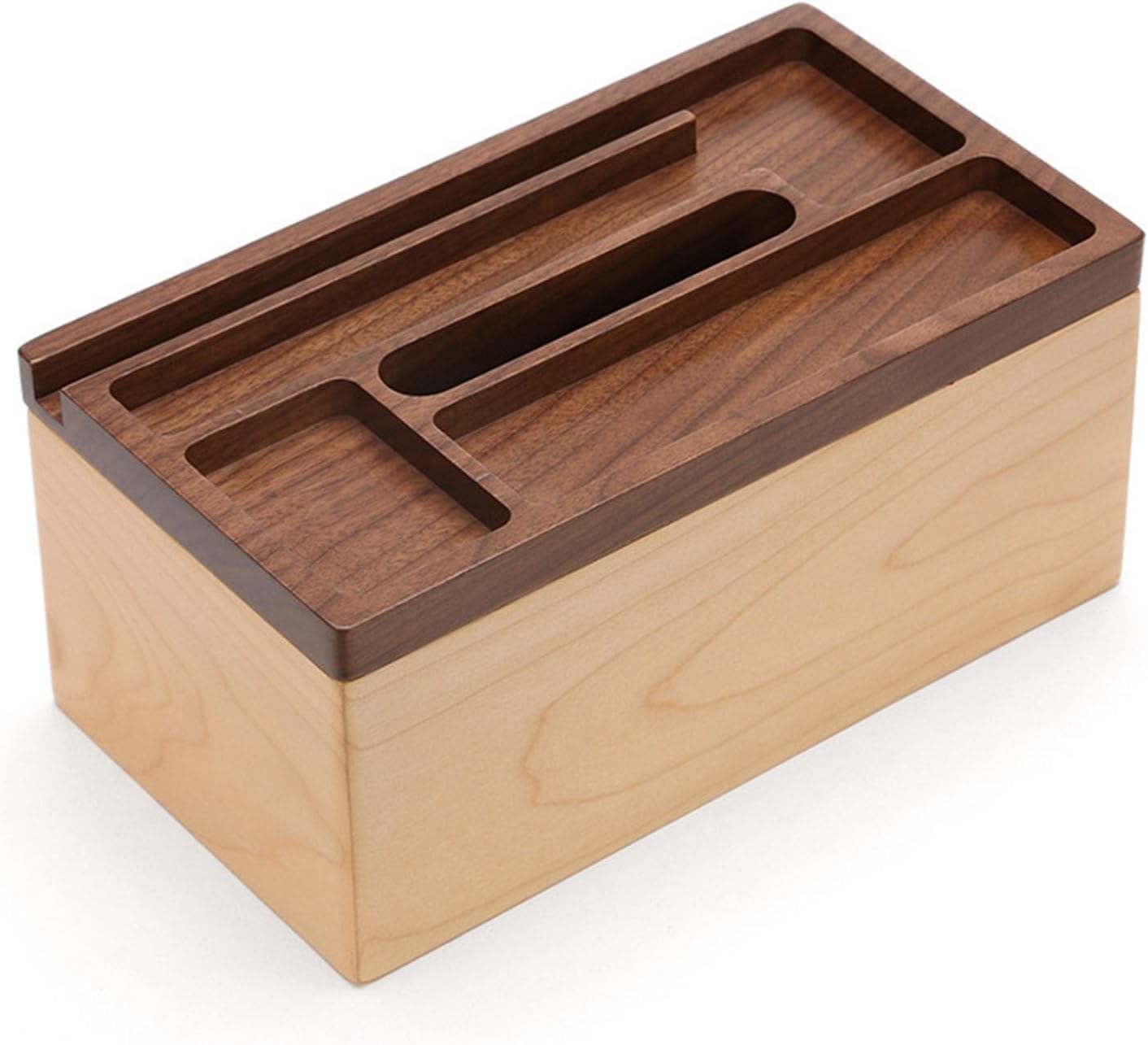 木製ティッシュケース 木製ティッシュボックス リビングルーム クリエイティブペーパーボックス ナプキン収納 インテリア 北欧