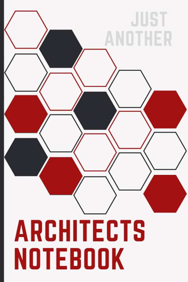 Architects Notebook: With Sketch Section AND Journal Entry Area on EACH PAGE