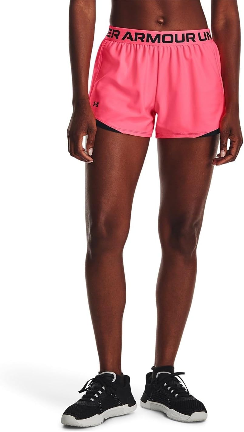 Under Armour UA Women's Play Up 2.0 Shorts Brilliance Style #1362517 (as1, Alpha, s, Regular, Regular) - Image 2