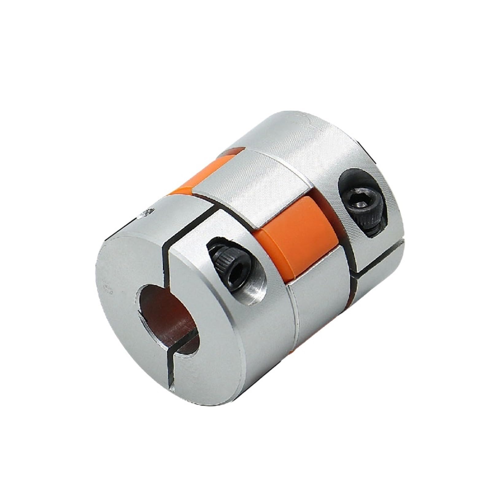 Rigid coupling,Stainless steel rigid coupling 1pcs D25L30 Two-Jaw Shaft Coupler Aluminium Motor Flexible Coupling Connector CNC Couple 4/5/6/6.35/8/10/12/14mm(12x12.7)