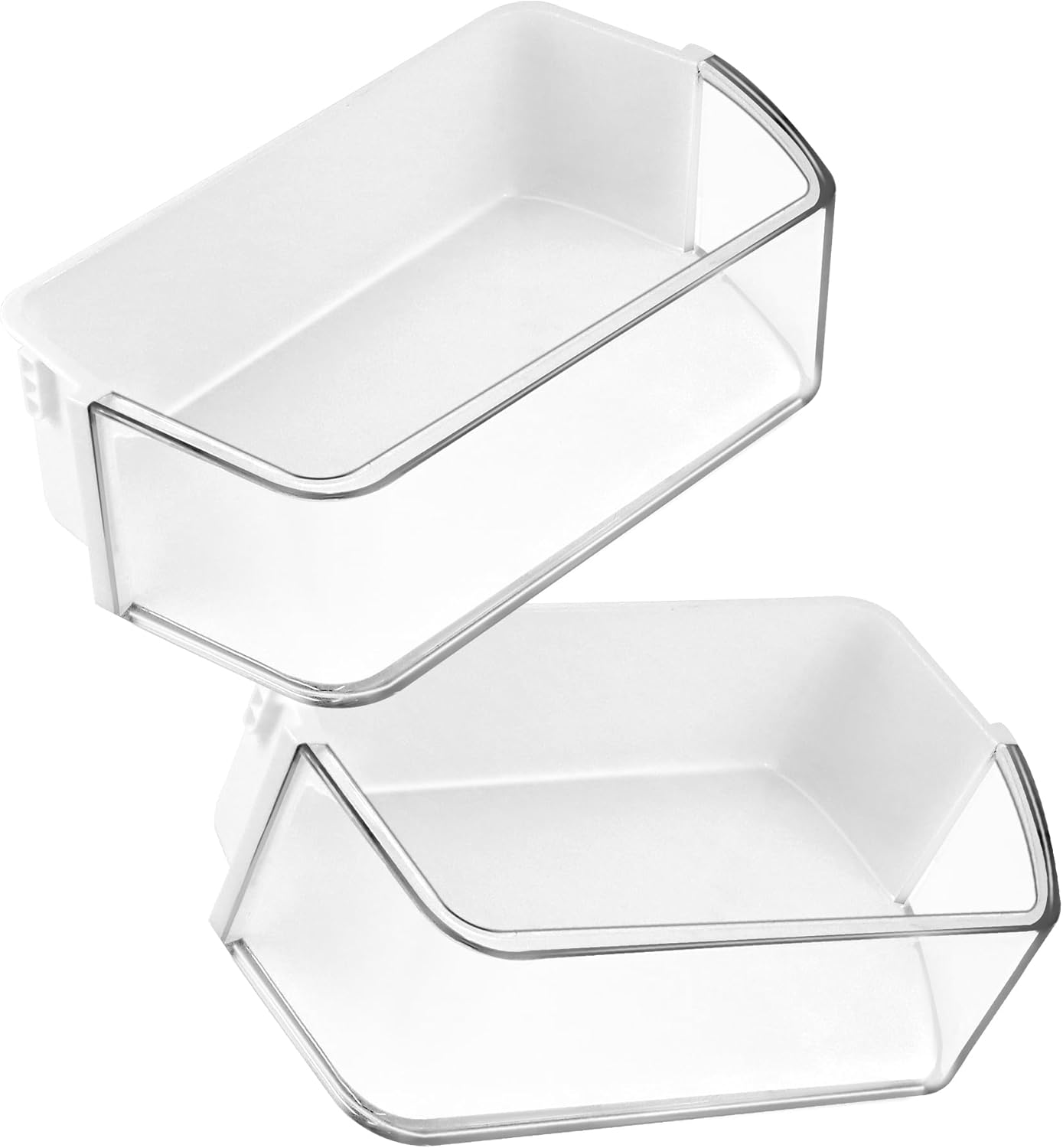 2 PACK DA97-12650A Refrigerator Door Shelf Bin (Right) fit for Sam-sung Refrigerator Parts RF260, RF261, RF263 Replaces DA63-06963 DA63-07104A - BY AMI PARTS(Similar no same)