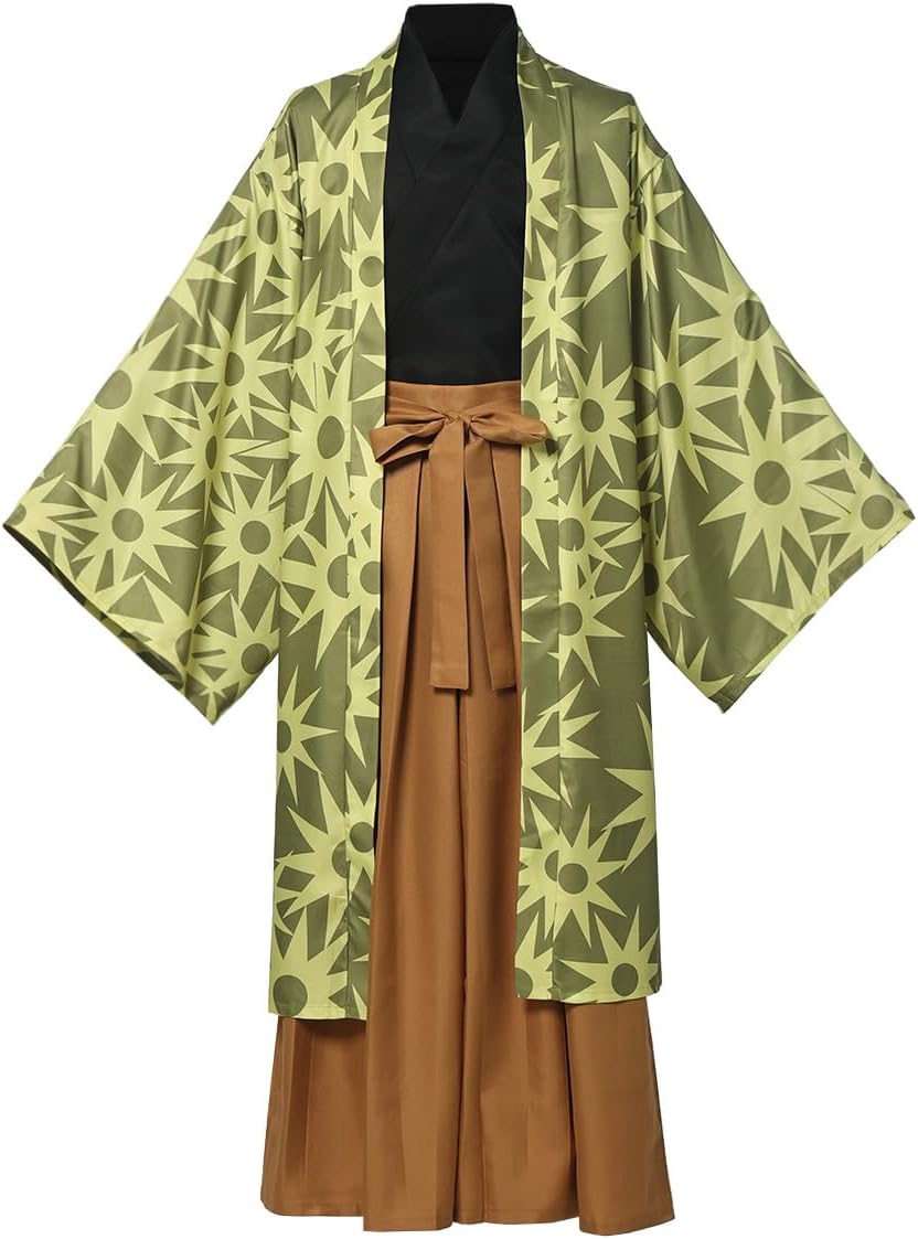 COSDREAMER Mens Japanese Yukata Kimono Robe Costume Japanese Kimono Robe