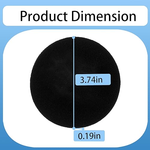 Miniatura 3 de Paquete de 6 filtros de esponja compatibles con Neabot & Neakasa P1 Pro Kit de aseo de mascotas y aspiradora