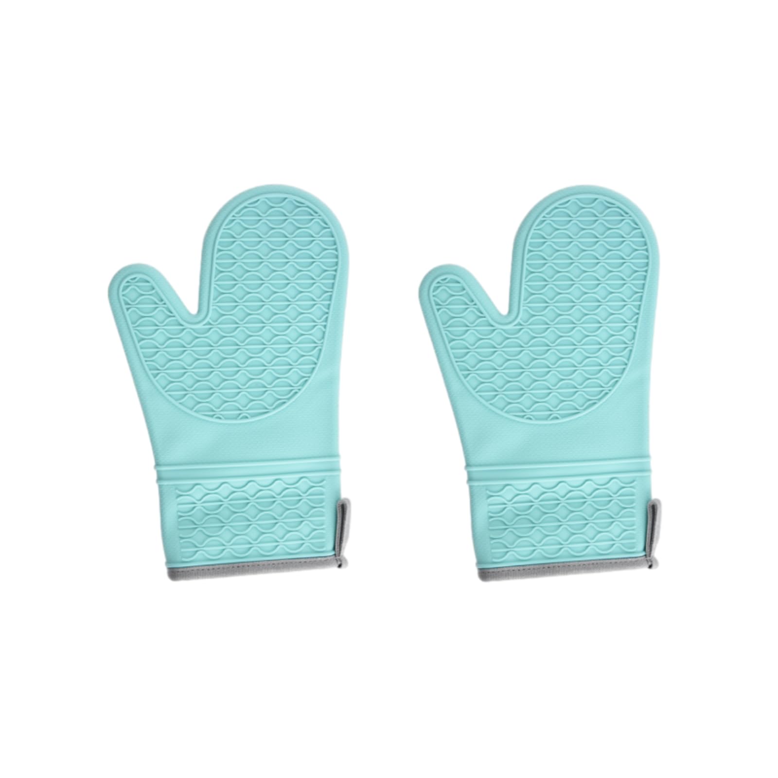 Silicone Oven Gloves, Heat Resistant Double Oven Mitts for BBQ