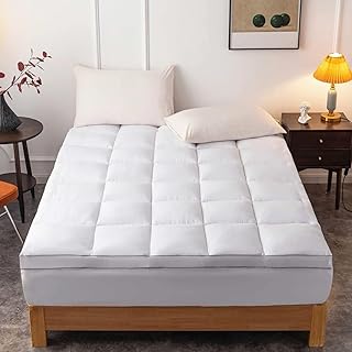 DROVAN King Size Pillow Top Mattress Pad