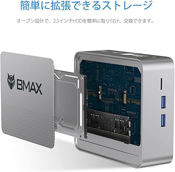Amazon.co.jp: BMAX B3Plus mini pc Windows 11 pro インテル Jasper