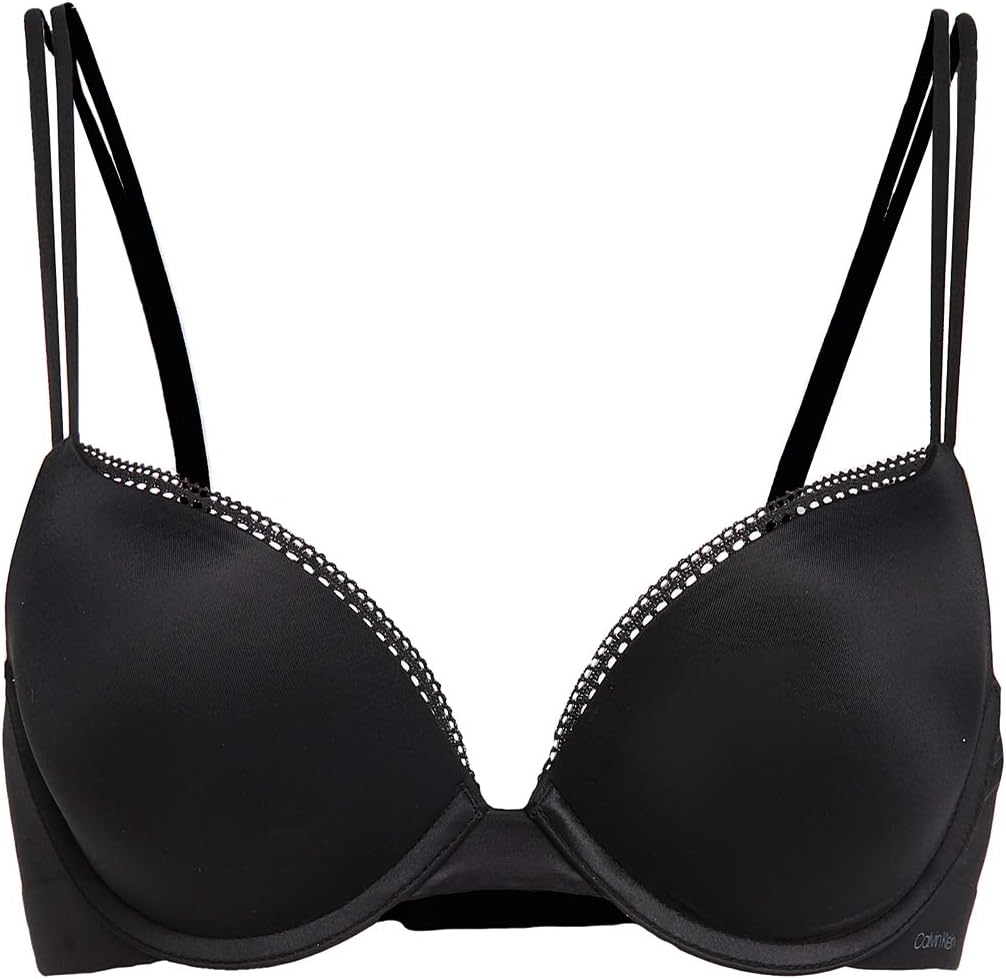 Womens Liquid Touch Push Up Plunge Bra