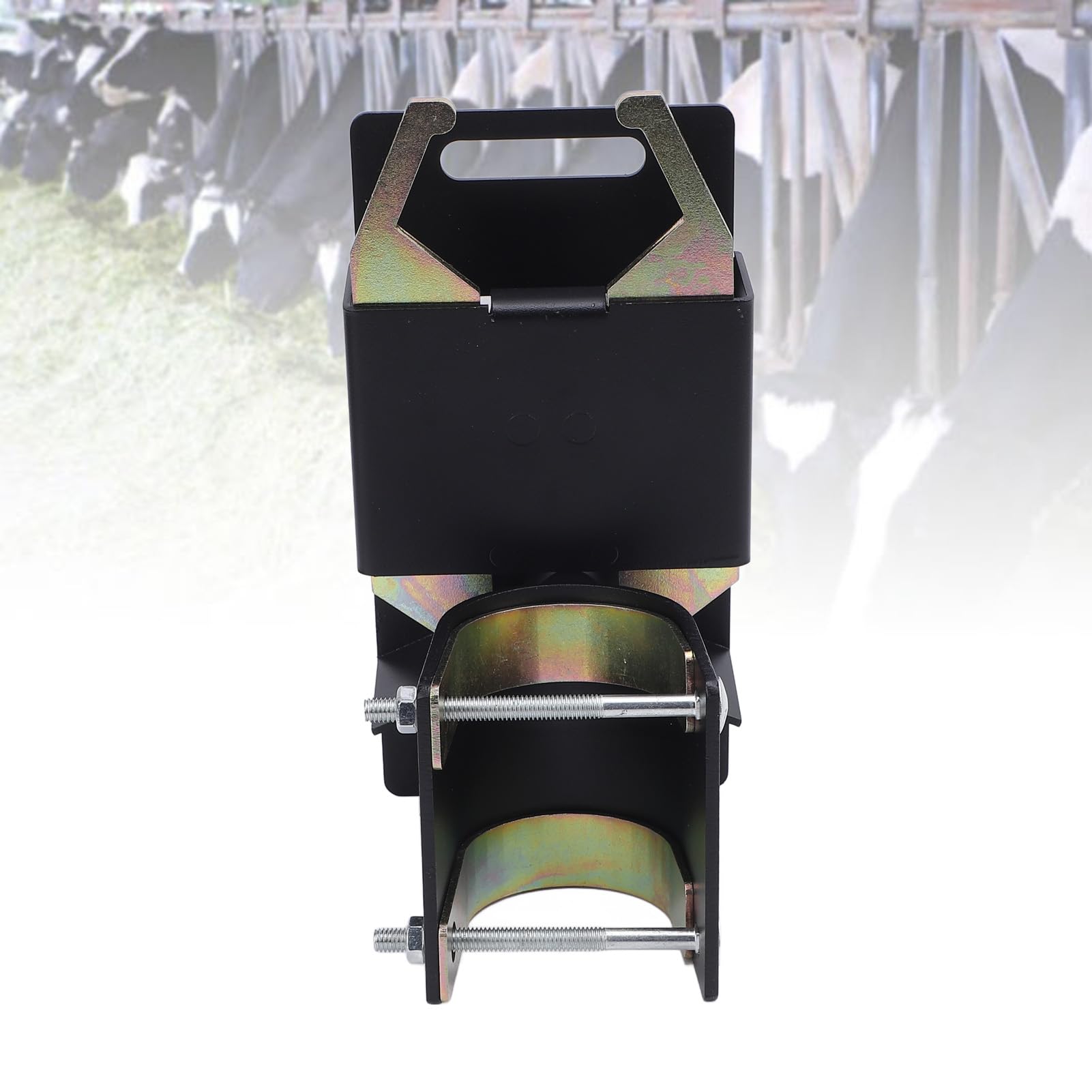 SIXRUN Schwerlast-Farmtor-Riegel, Zwei-verriegelbares Design