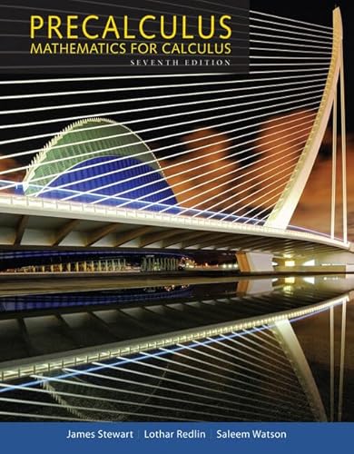 Bundle: Precalculus: Mathematics for Calculus, 7th + WebAssign with Corequisite Support, Single-Term Printed Access Card