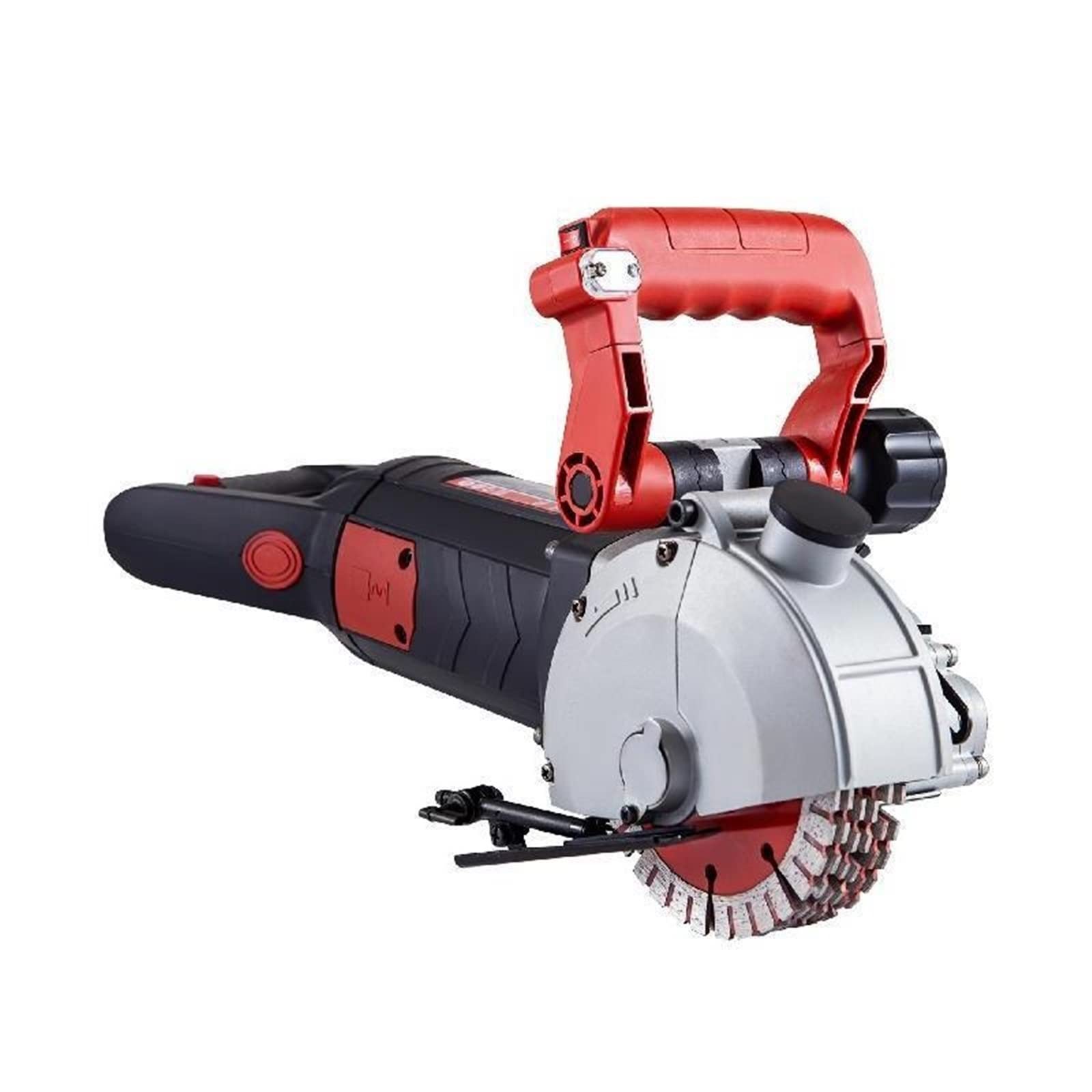 4800W Wall Chaser Concrete Cutter Electric Aiming Groove Slotting Machine 125mm Circular Saw Cutting Power Tool Set