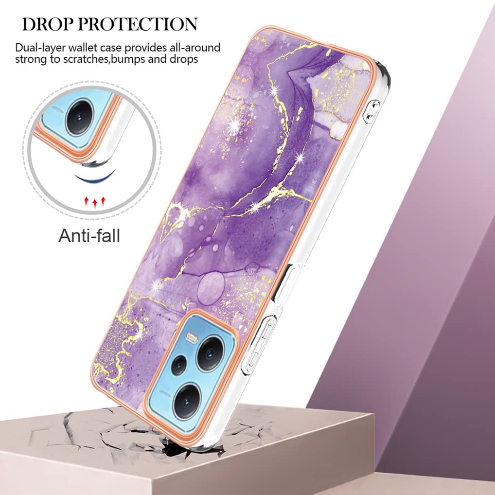 HAOYE Cover for Xiaomi Redmi Note 12 5G / Poco X5 5G, Rugged