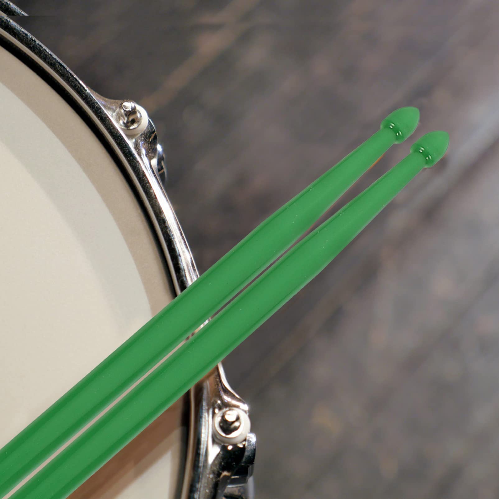 ABOOFAN 2pares Baquetas De Percusión Dobles De Coloridas Para Batería Accesorios Musicales Duraderos Para Instrumentos De Percusión Para Diversos Estilos De Música
