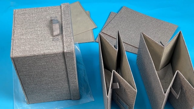 GRANNY SAYS Opbergdoos met deksel, stoffen mand opslag met deksel, opvouwbare opbergdoos, opbergmanden met deksel voor kleding speelgoed, extra groot, Geel wit GRANNY SAYS Opbergdoos met deksel, stoffen mand opslag met deksel, opvouwbare opbergdoos, opbergmanden met deksel voor kleding speelgoed, extra groot, Geel wit