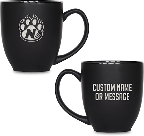 Miniatura 215 de Rico Industries NCAA Primary - Taza personalizada de 15 onzas, color negro mate, para bebidas calientes o frías Nebraska Cornhuskers