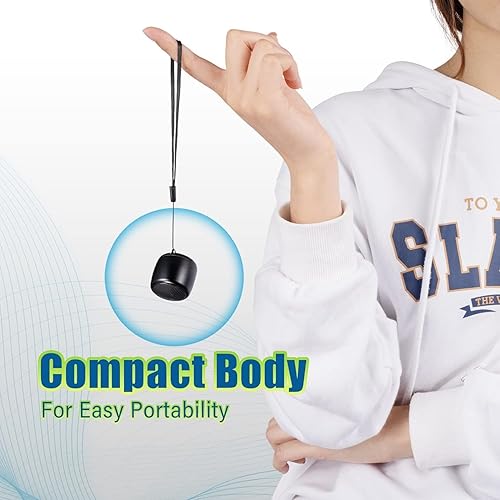 Miniatura 9 de El mejor mini altavoz Bluetooth portátil con sonido HD y graves I Altavoces inalámbricos Bluetooth más pequeños para teléfonoPCtableta I Foto Selfie