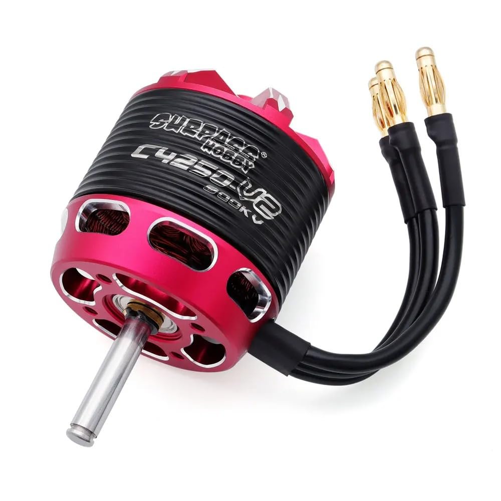 C4250 V2 720KV Outrunner Brushless Motore Albero Diametro 5MM per RC Aereo Aereo Ala Fissa RC Drone