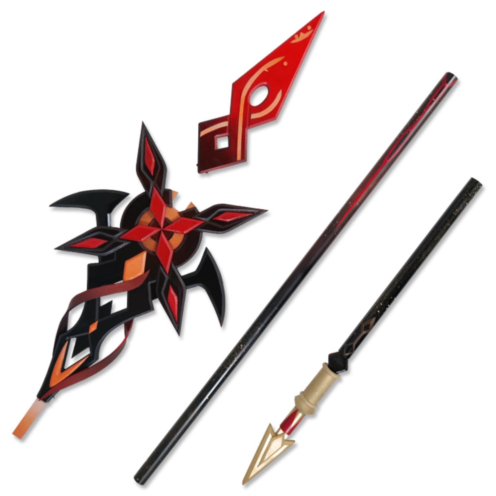 Amazon.co.jp: [Hushan] 赤月のシルエット ペルヴェーレ コスプレ 武器