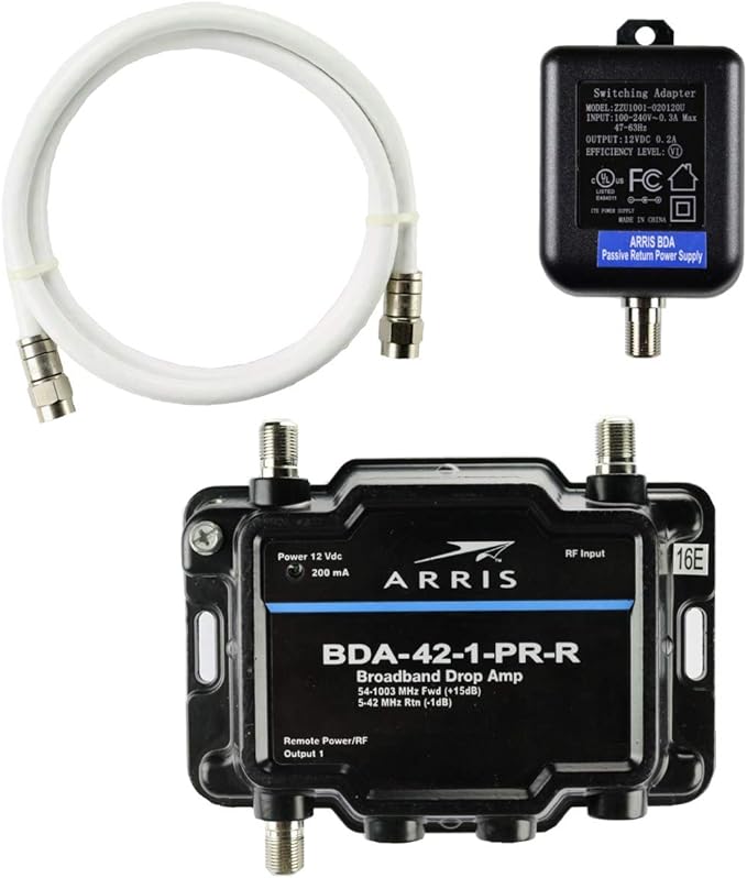 Arris 1Port Cable, Modem, TV, OTA, HDTV Amplifier Signal