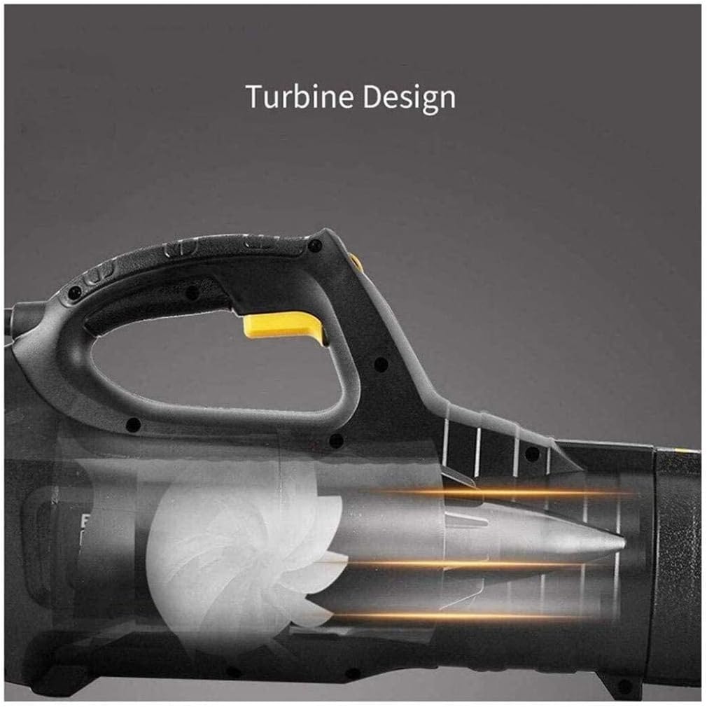 Regulation Electric Air Dust-Cleaner for Clear Leaves and Debris from Garden Driveway Patio 6-Speed Garden Blower