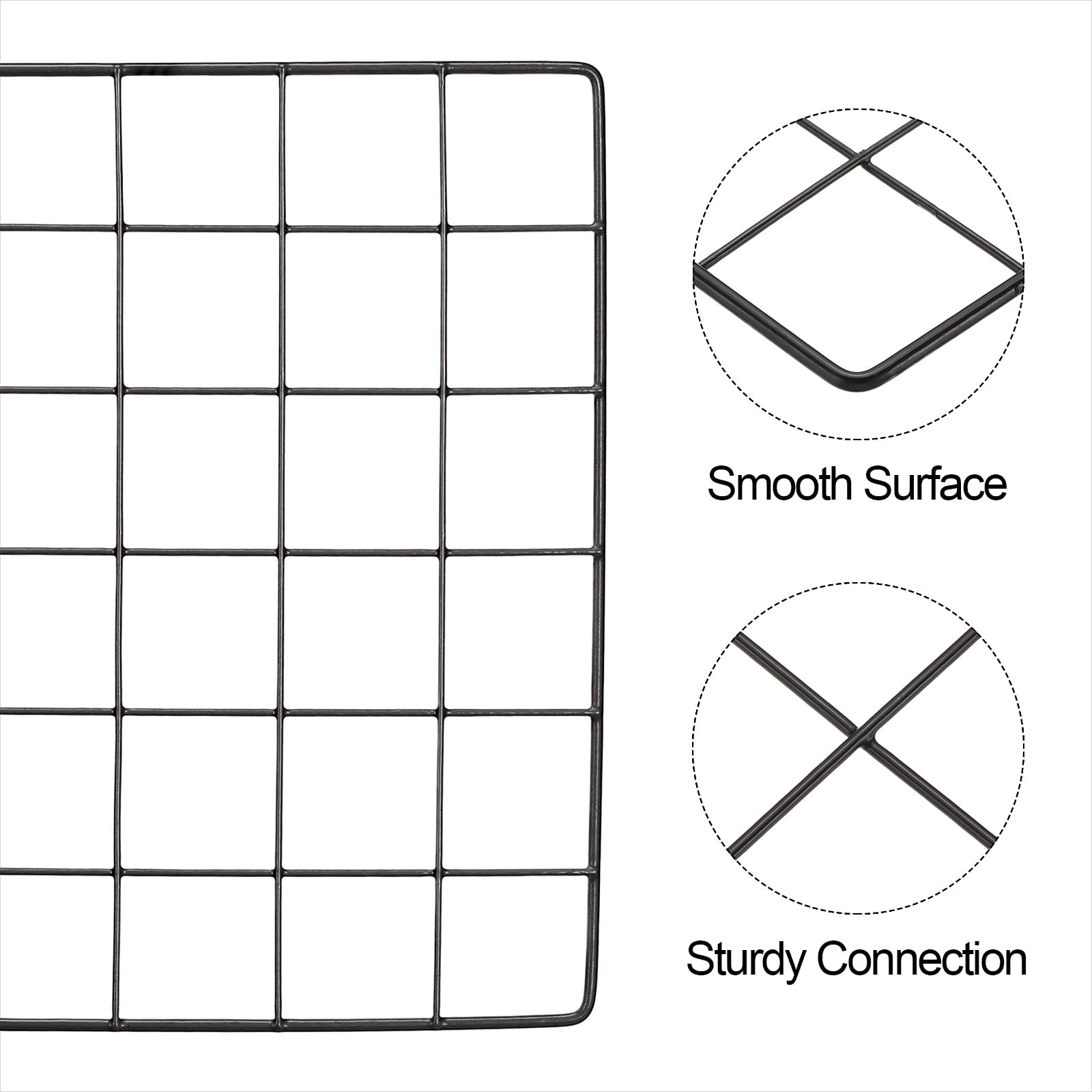 PATIKIL 50x30cm Wire Grid Panel - Image 3