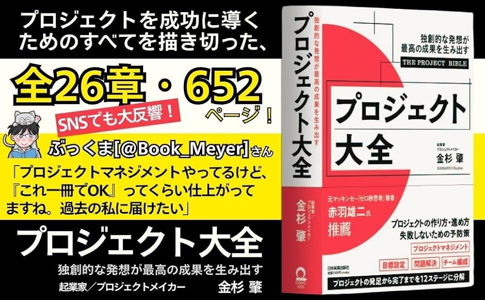 プロジェクト大全 独創的な発想が最高の成果を生み出す | 金杉 肇 |本