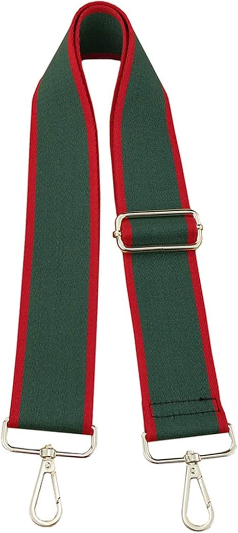 Amazon Co Jp レディース斜めかけバッグ ショルダーメッセンジャーバッグのショルダーストラップキャンバス太いアクセサリーストラップワイド バッグストラップレディースバッグ 交換用 Color Green Size 125x5cm ジュエリー
