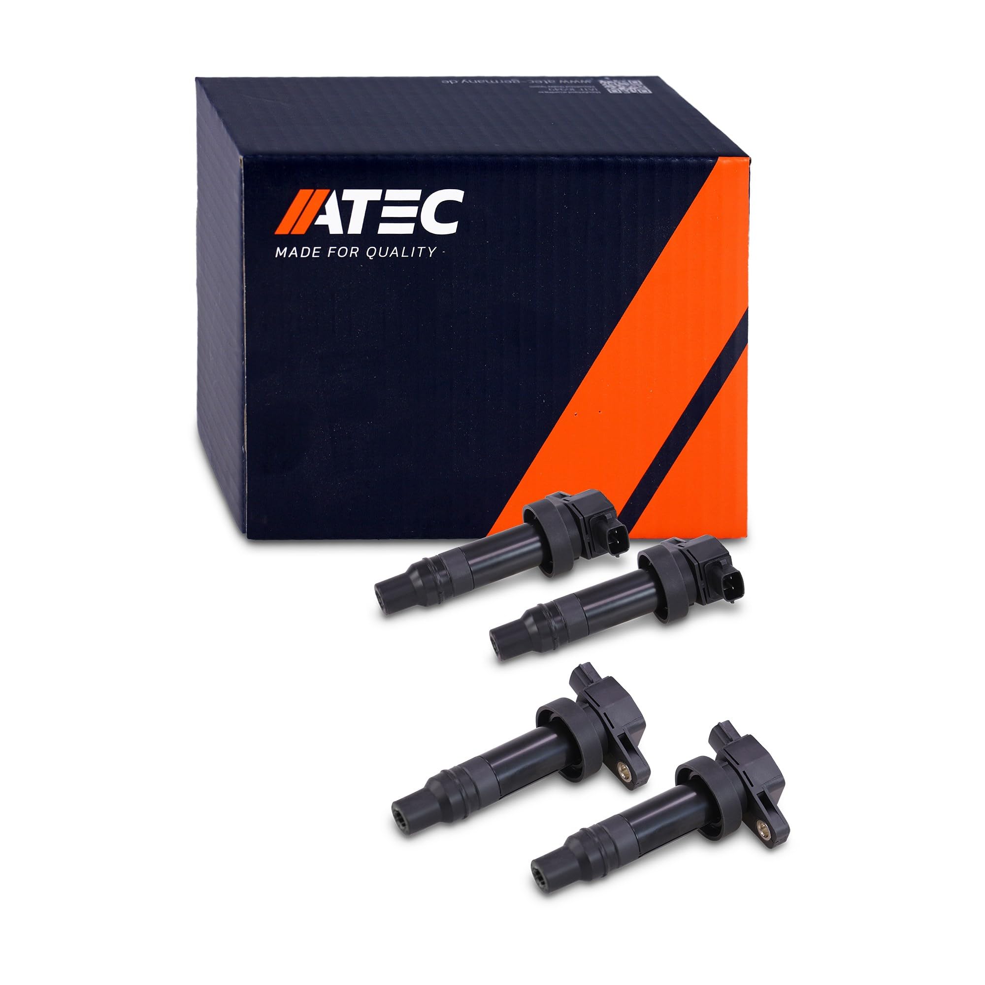 ATEC Germany 4x Bobina de encendido varilla bobina de encendido
