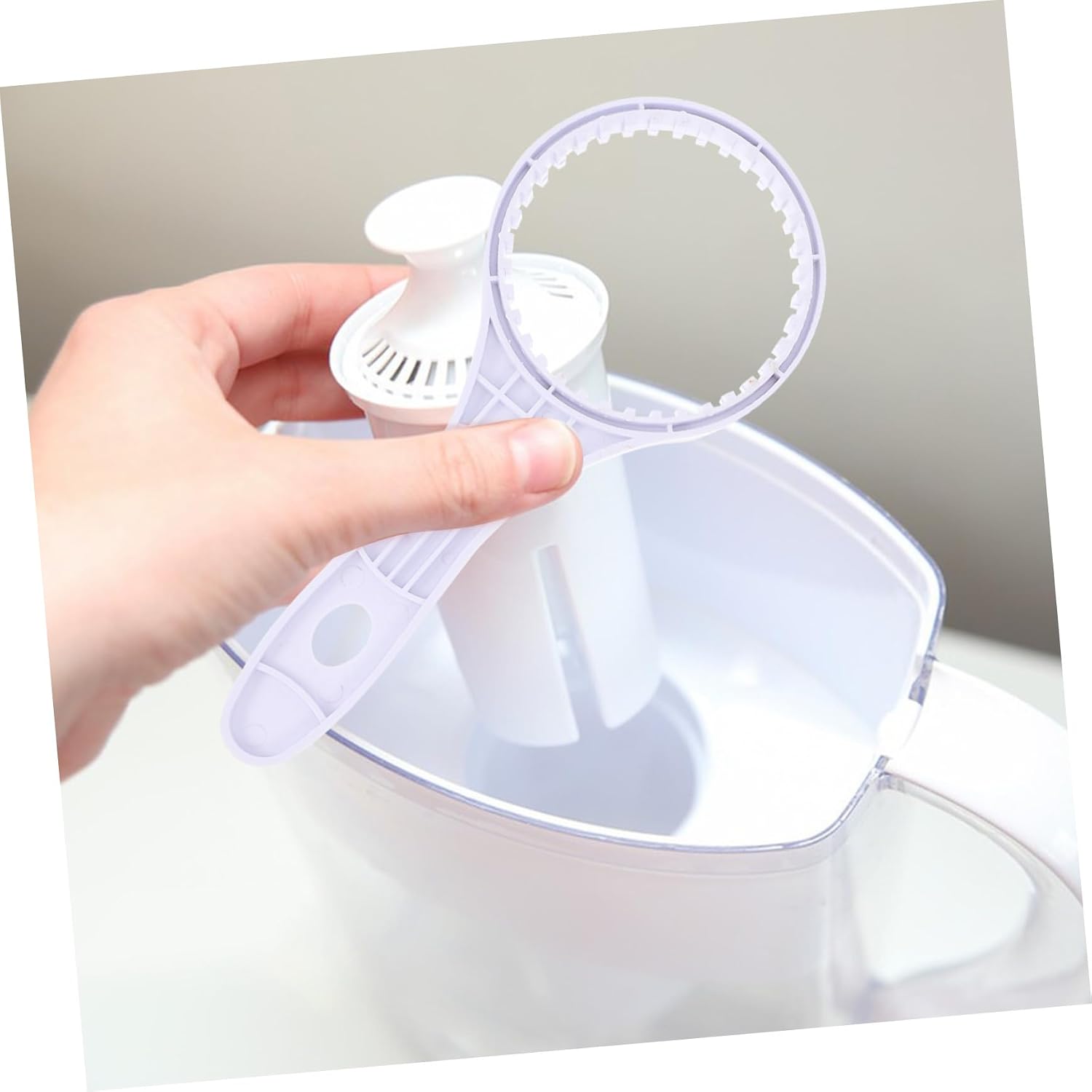 2Pcs Water Filter Replacement Wrench Tool Ergonomic Design for Effortless Purifier Maintenance Fast Filter Bottle Change Reliable Plumbing Accessory for Home Use
