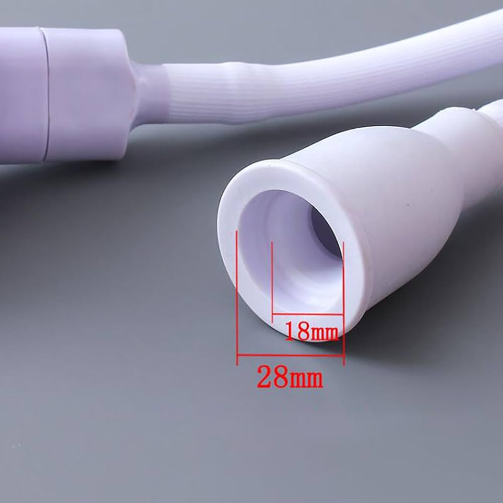 Pet Shower Sprayer Hose And Quick Connect To Showerhead Sink Spray Hose Portable Shampoo Sprayers White