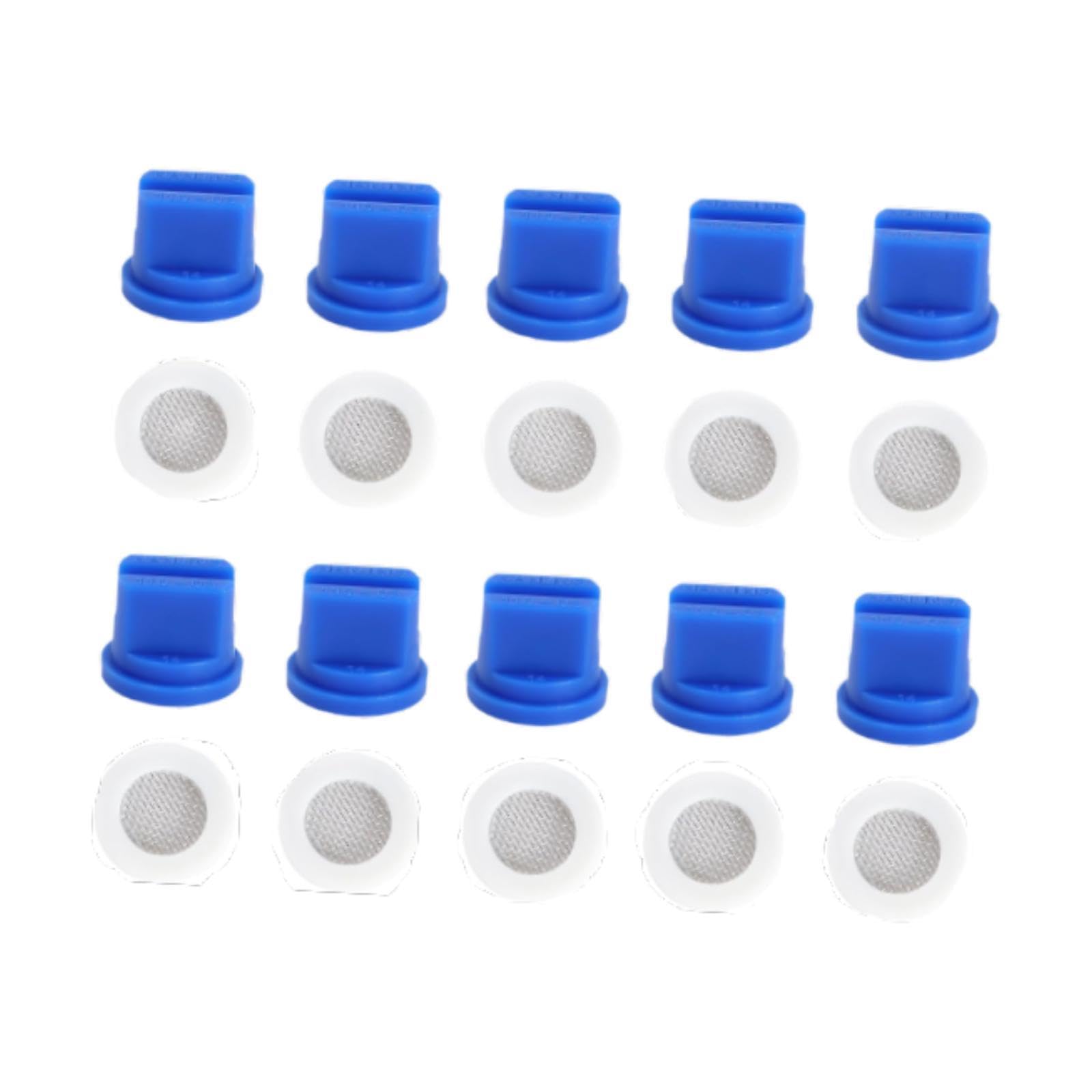 10x Flat Fan Spray Tip Nozzles Summer Cooling Spraying Nozzle Tips Lawn 110° Blue|Home & Garden | Yard, Garden & Outdoor Living | Gardening Supplies | Watering Equipment | Hose Nozzles & Wands-image-15