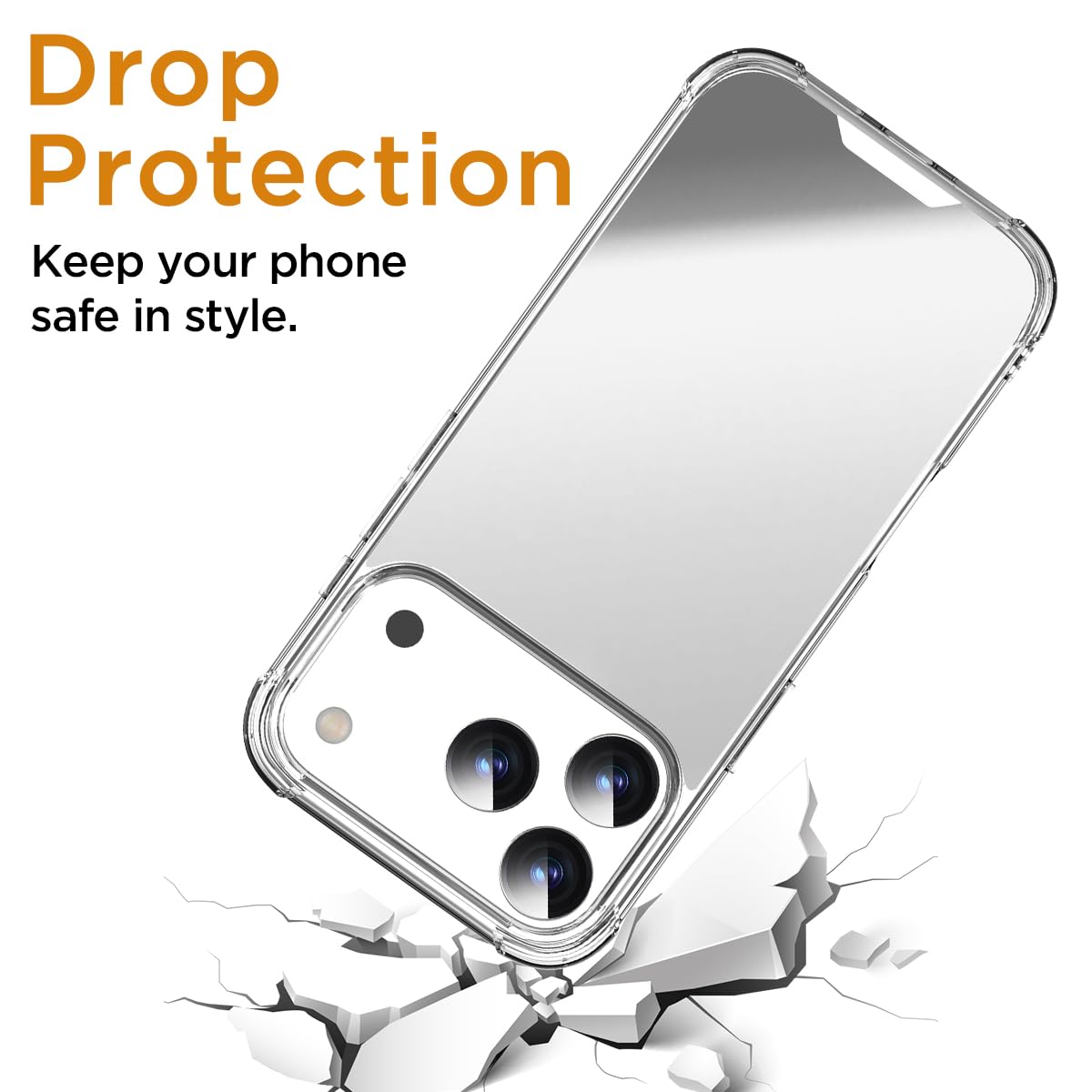 Amazon.com: AICase Mirror Case Compatible with iPhone 17 Pro Max