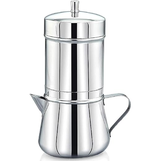 Stainless Steel Coffee Filter Percolator 350 ML