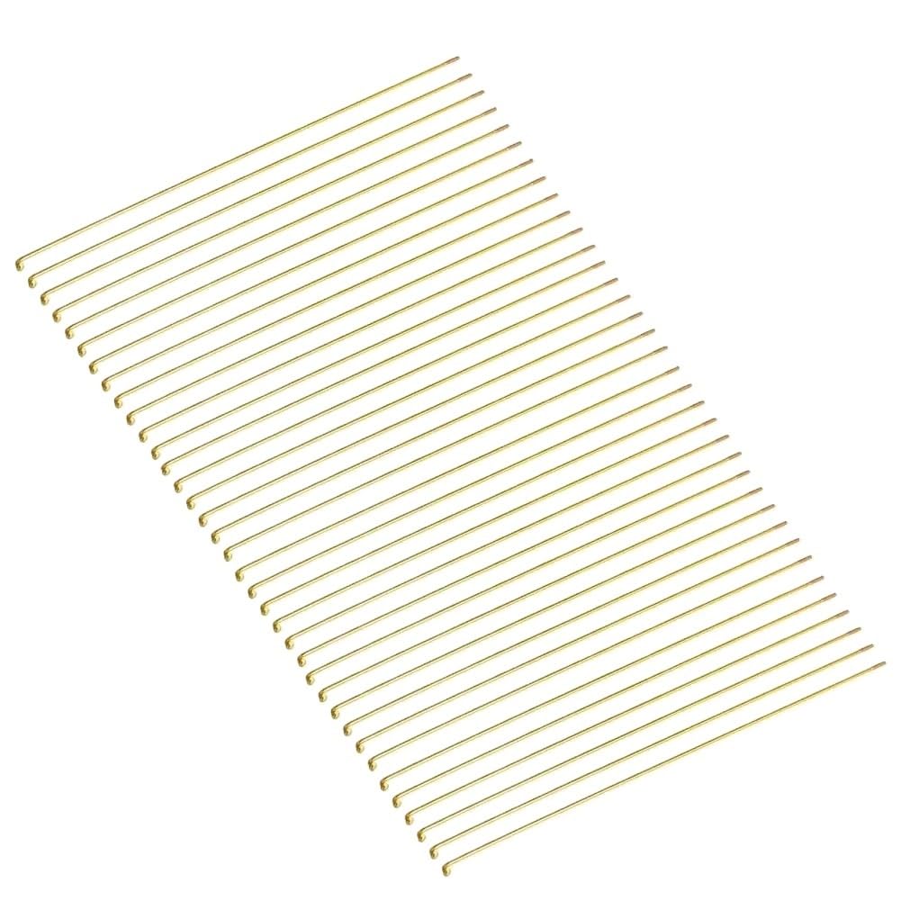 JIASHUNHE Cycling Spokes 36Pcs 14G Bike Spokes For Wheel - 2mm Diameter, 259mm/261mm(Gold 259mm)