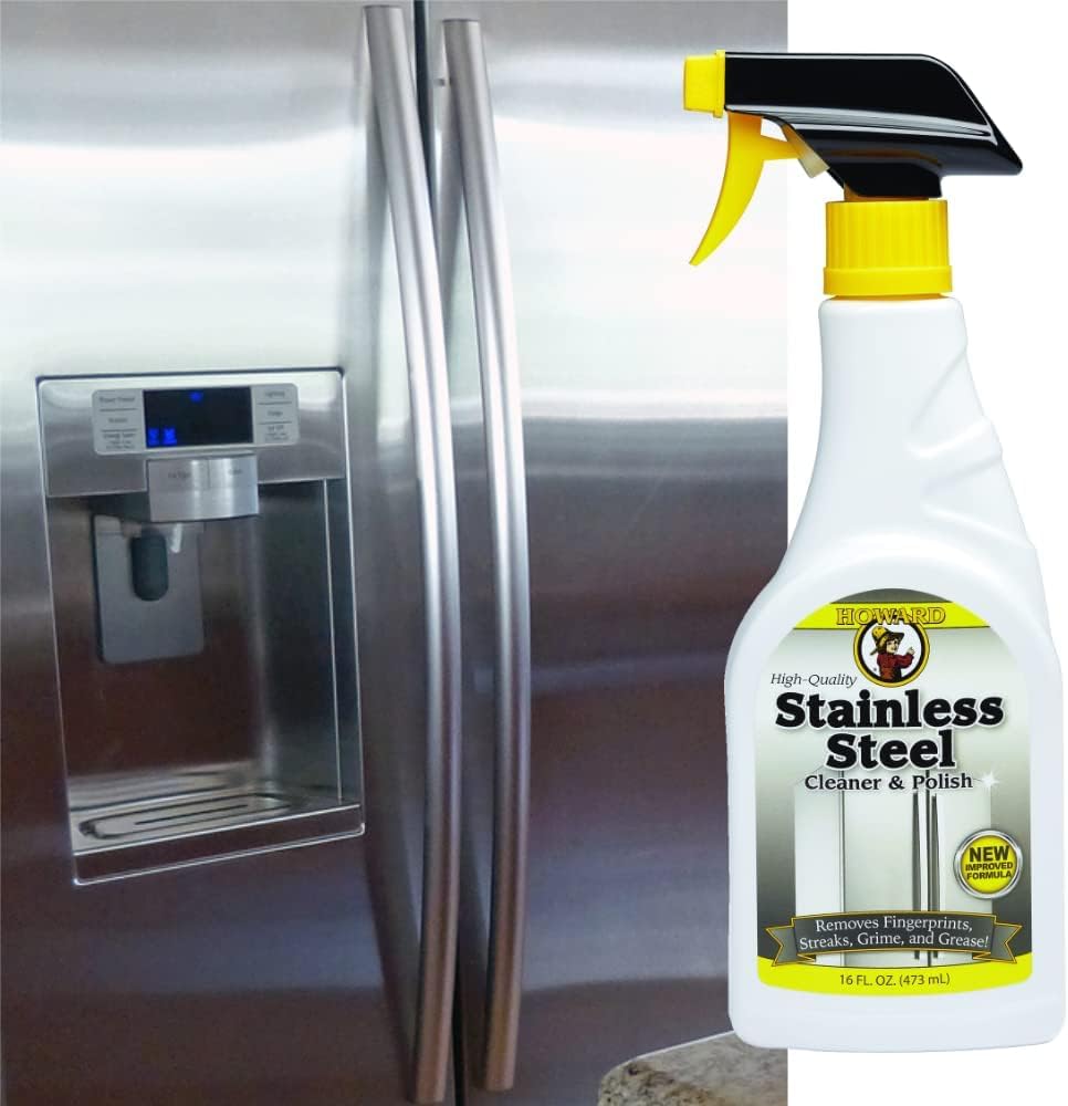 Howard Products Stainless Steel Cleaner and Polish, 473 ML, SSC016 2