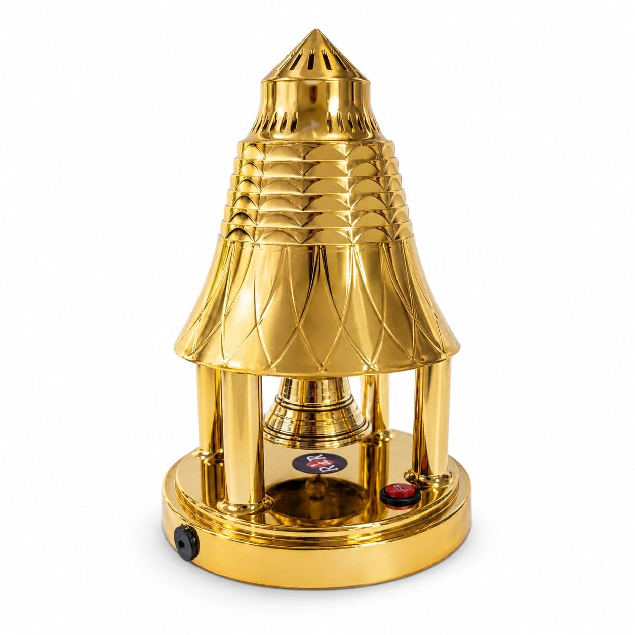 Automatic Puja Bell for Home Temple | Electric Golden Pooja Bell with Traditional Sound | Decorative Devotional for Mandir-image-29