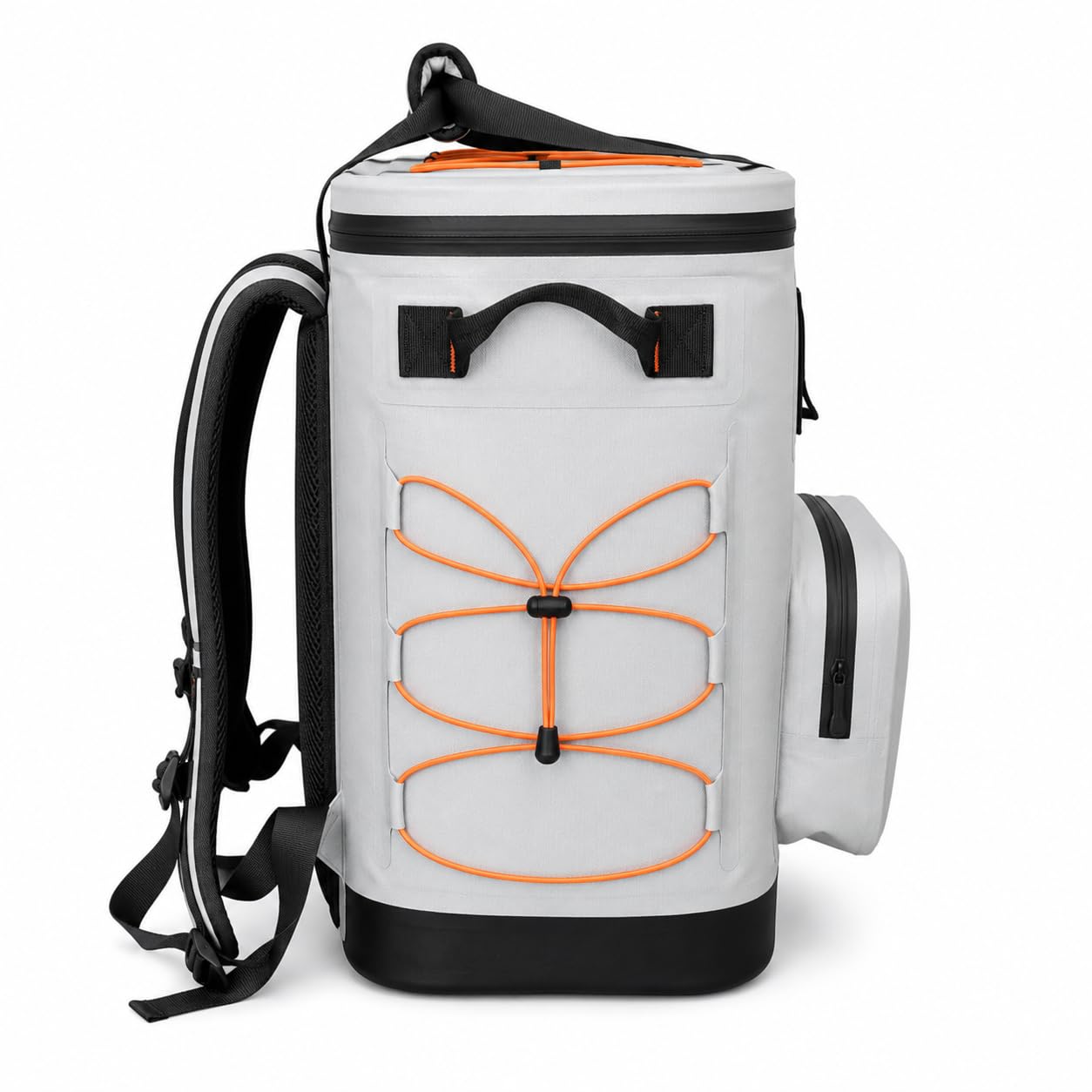 BRUNELLI Kühlrucksack 30L – Wasserdichter Premium Isolier-Rucksack mit TPU-Material, Lange Kühlleistung, auslaufsicher, Fronttasche & Flaschenöffner | Camping, Angeln, Strand, SUP, Boot