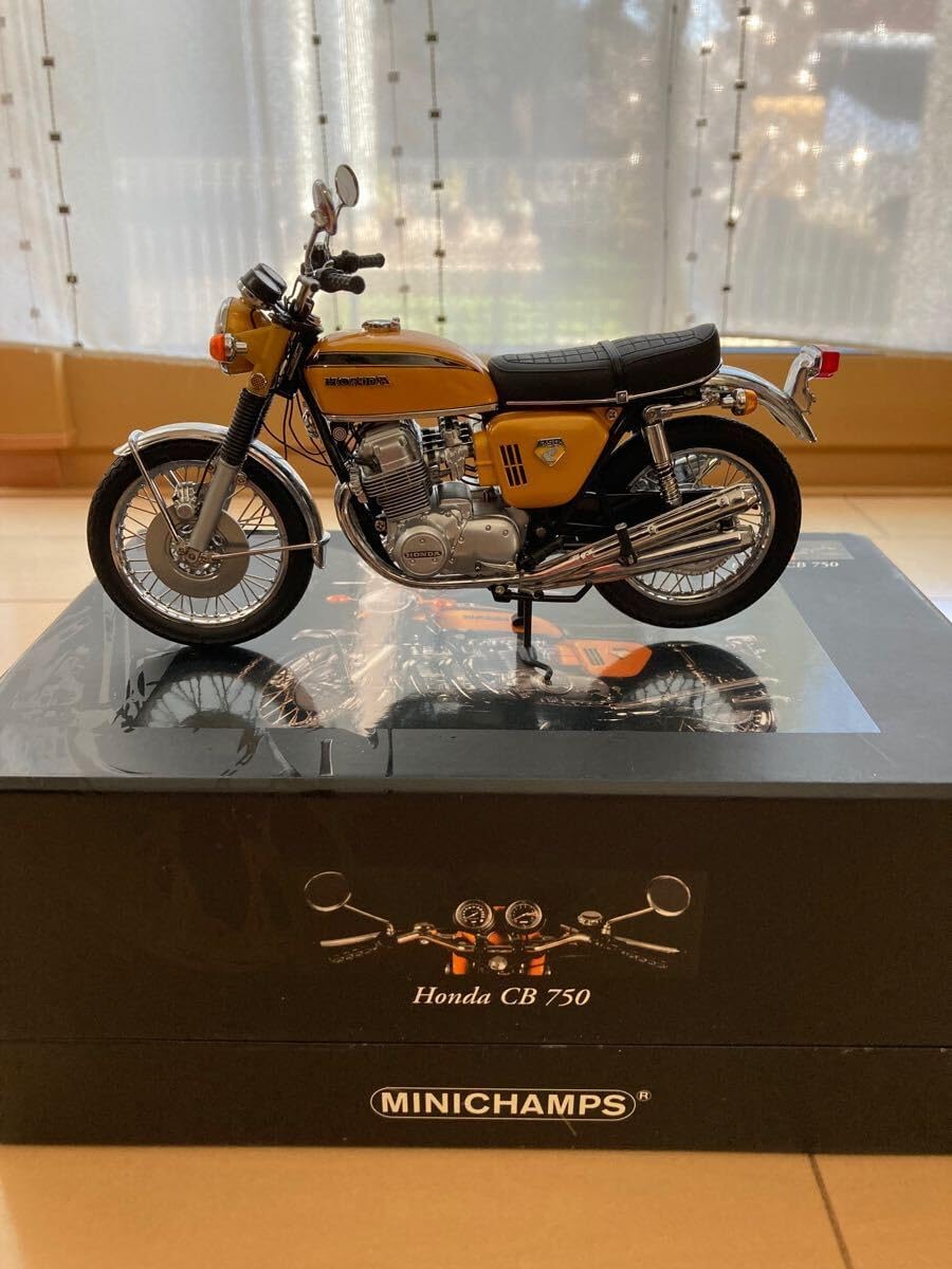 CB750 1/12スケール ミニチャンプス キャンディーゴールド 絶版 限定