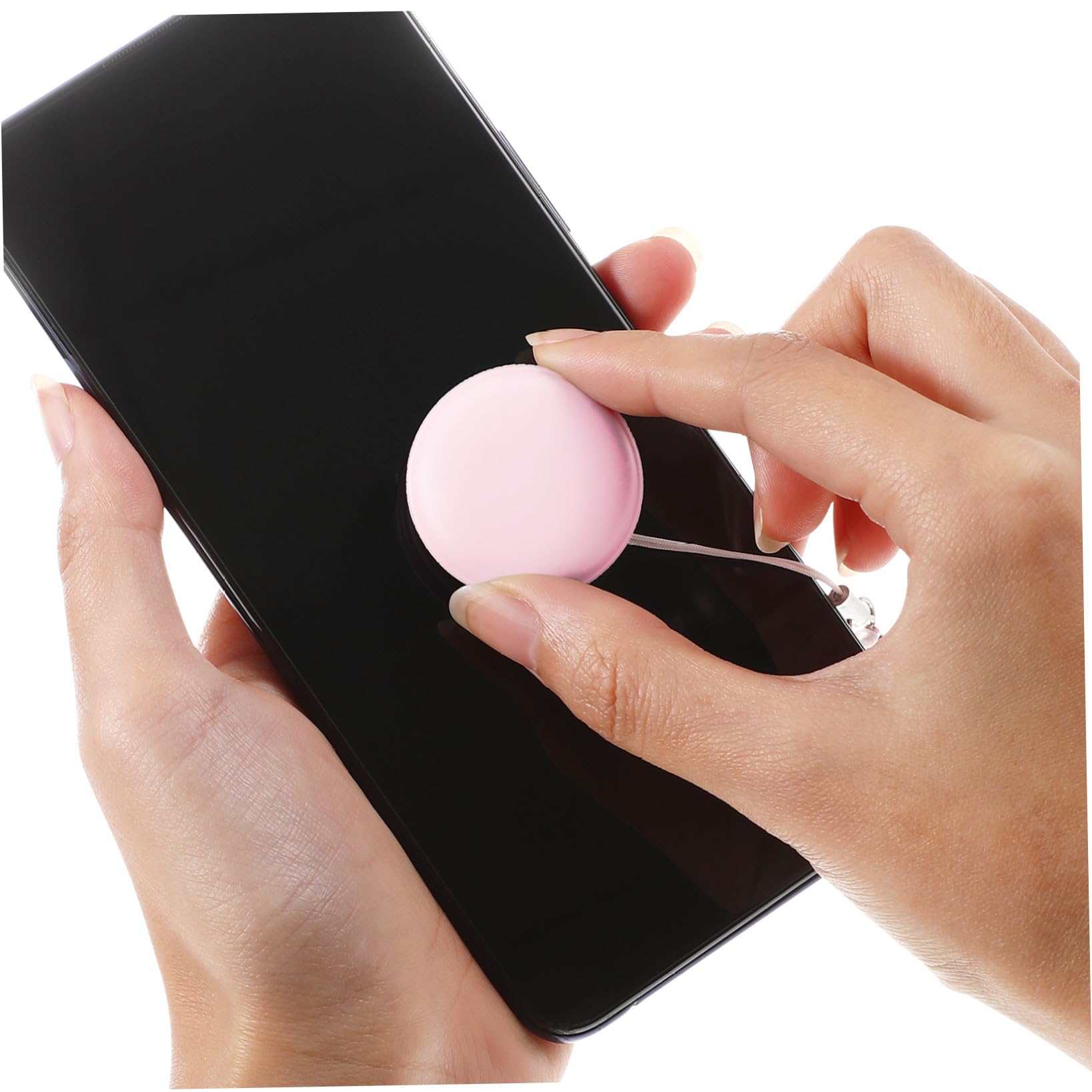 STOBOK 4 Piezas Limpiador De Pantalla De Doble Cara Paño De Limpieza De Lentes De Microfibra Bolsa Clave Colgante Regalo Toallitas para Monitores De TV Macarrón Accesorios Niño Tableta