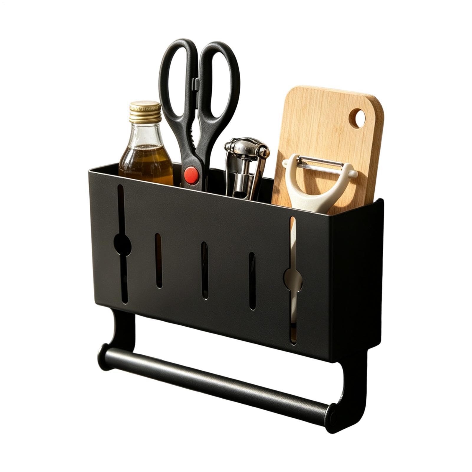 Étagère de rangement magnétique pour réfrigérateur - Sans perçage