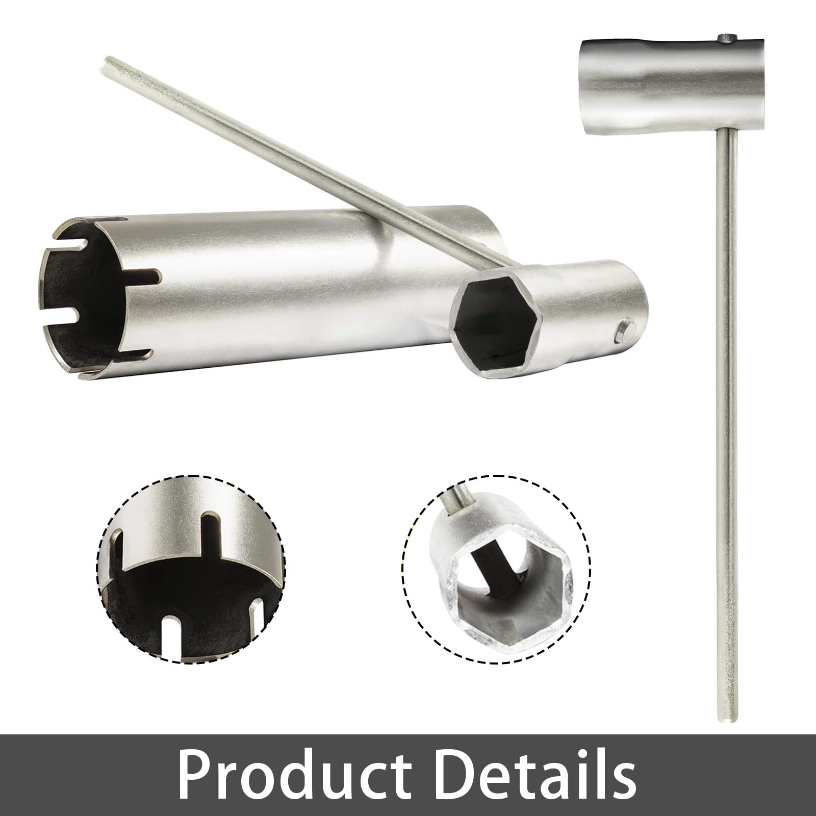 Propellerschlüssel für Volvo Penta DPH/DPS Duoprop Antriebe, Passend für D, F, FH, I, IH Serien, Montage & Demontage Werkzeug, 3855516 Duo/Twin Prop Tool Kit