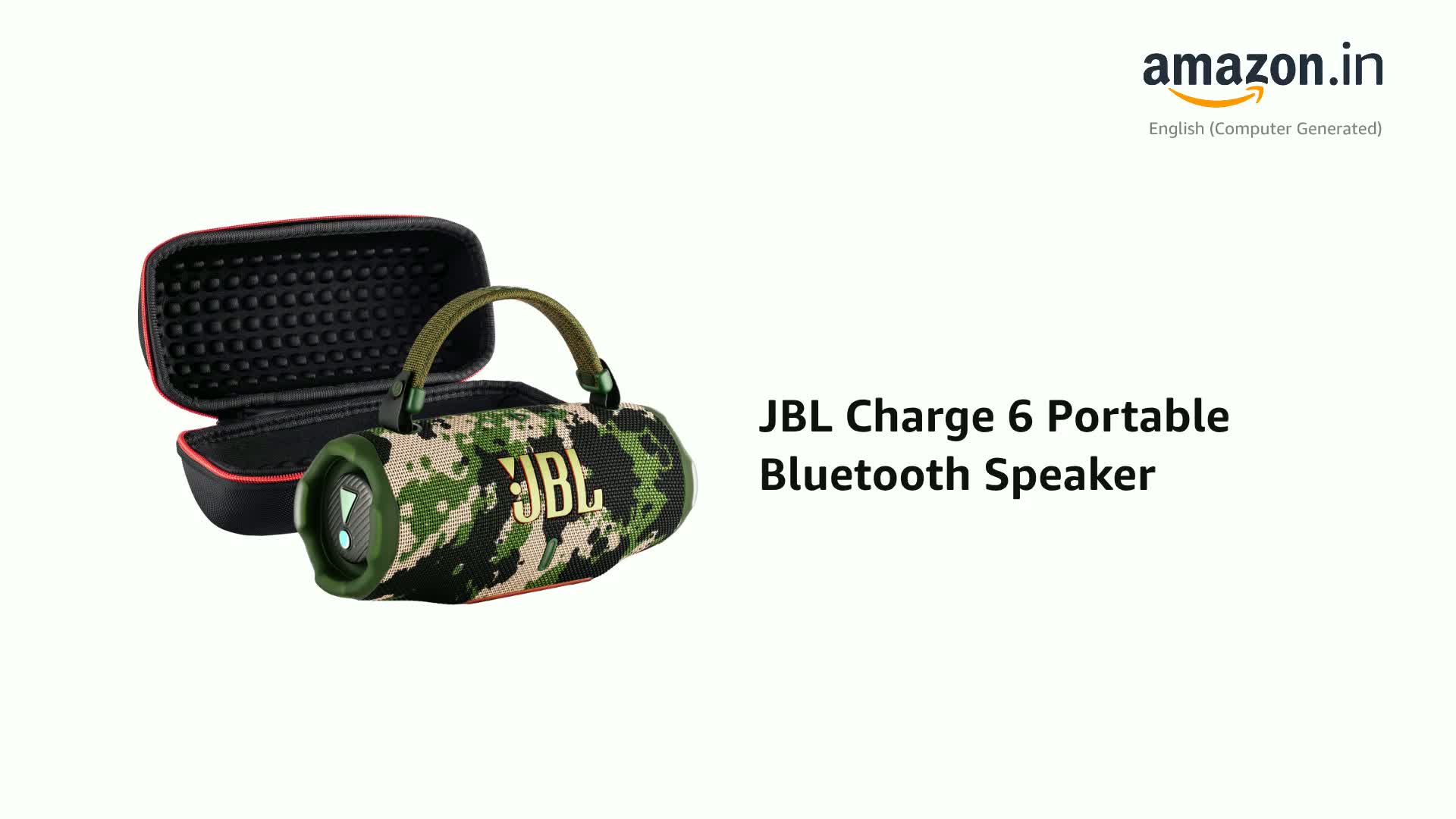国内正規品 JBL CHARGE 6 保証書貼付用レシート付2025年8月購入 JBL