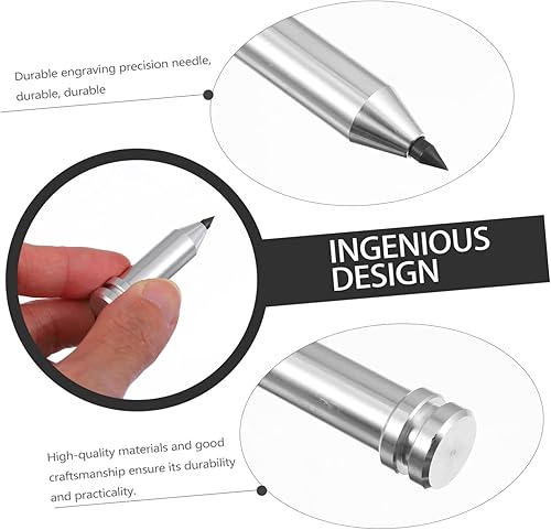 Miniatura 7 de EXCEART Máquina de grabado, cabeza cortadora, herramienta de grabado, herramienta de grabado, puntas de repuesto de grabado, punta de grabado para