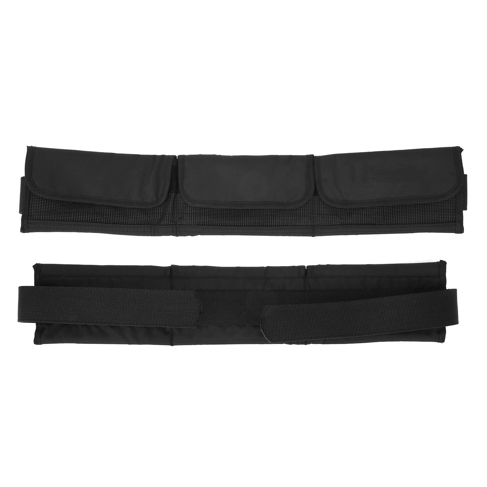 Alomejor Cintura per Pesi da Immersione Cintura per Contrappesi a 3 Tasche Cintura Regolabile con Fibbia per Subacquee Nuoto Snorkeling Scuba (Pesi Non Inclusi)