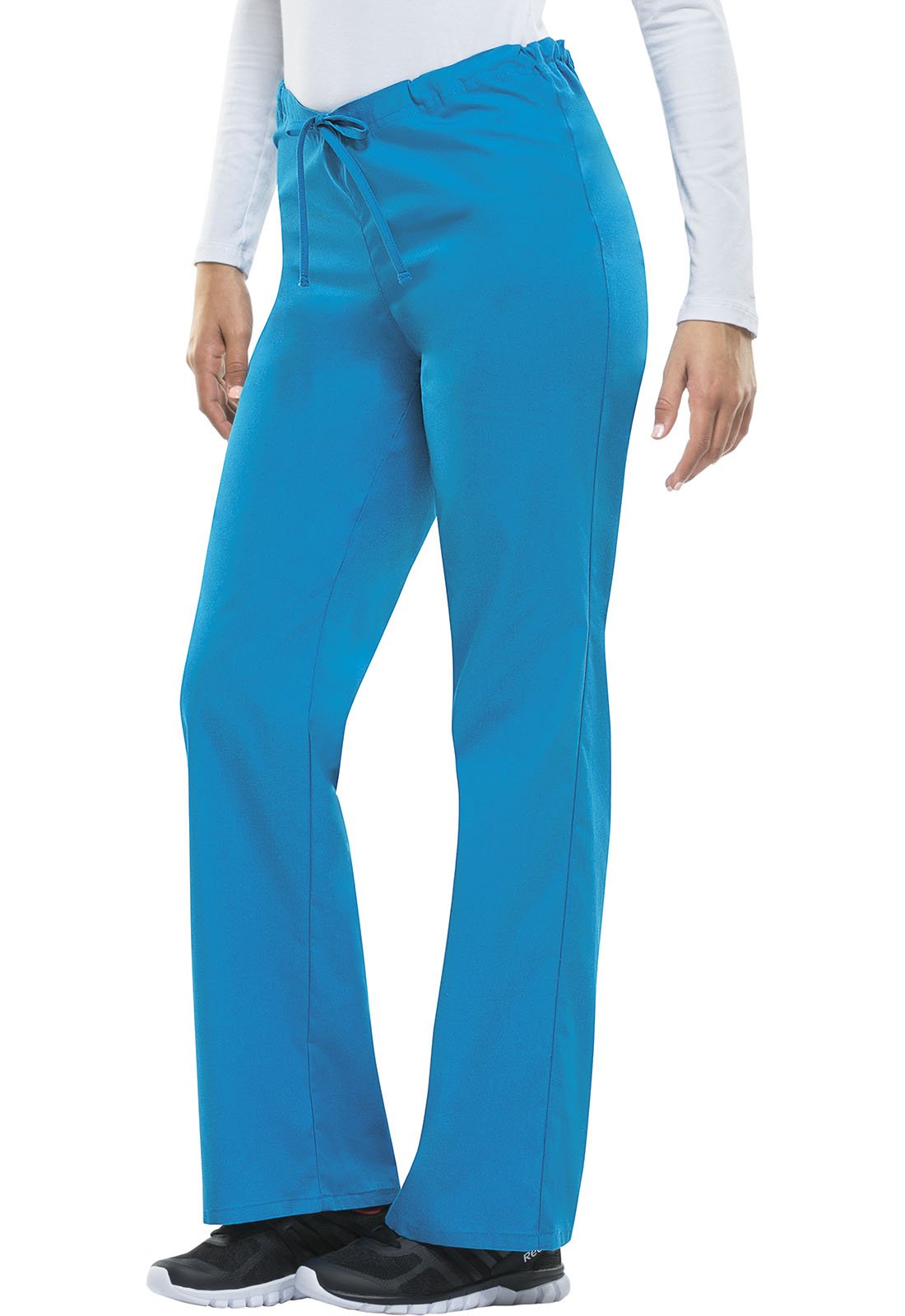 Dickies Adult's Unisex Drawstring Scrub Pant, Riviera Blue, X-Small