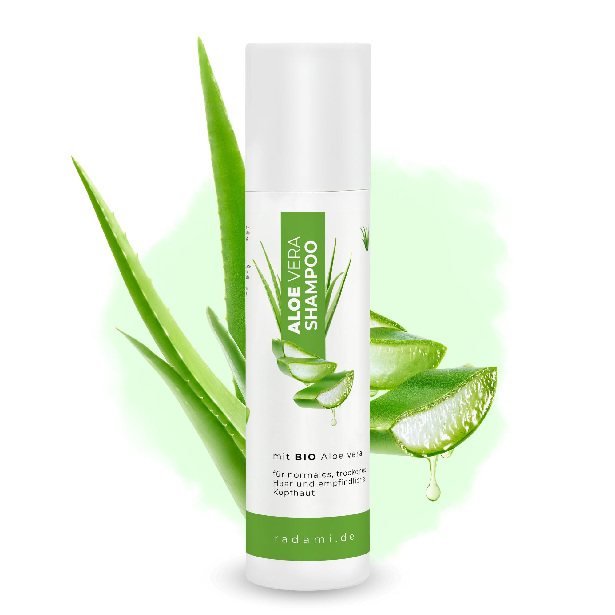 Aloe Vera Shampoo Bio AloeVera fr trockenes Haar und empfindliche Kopfhaut  250 ml : Amazon.de: Kosmetik