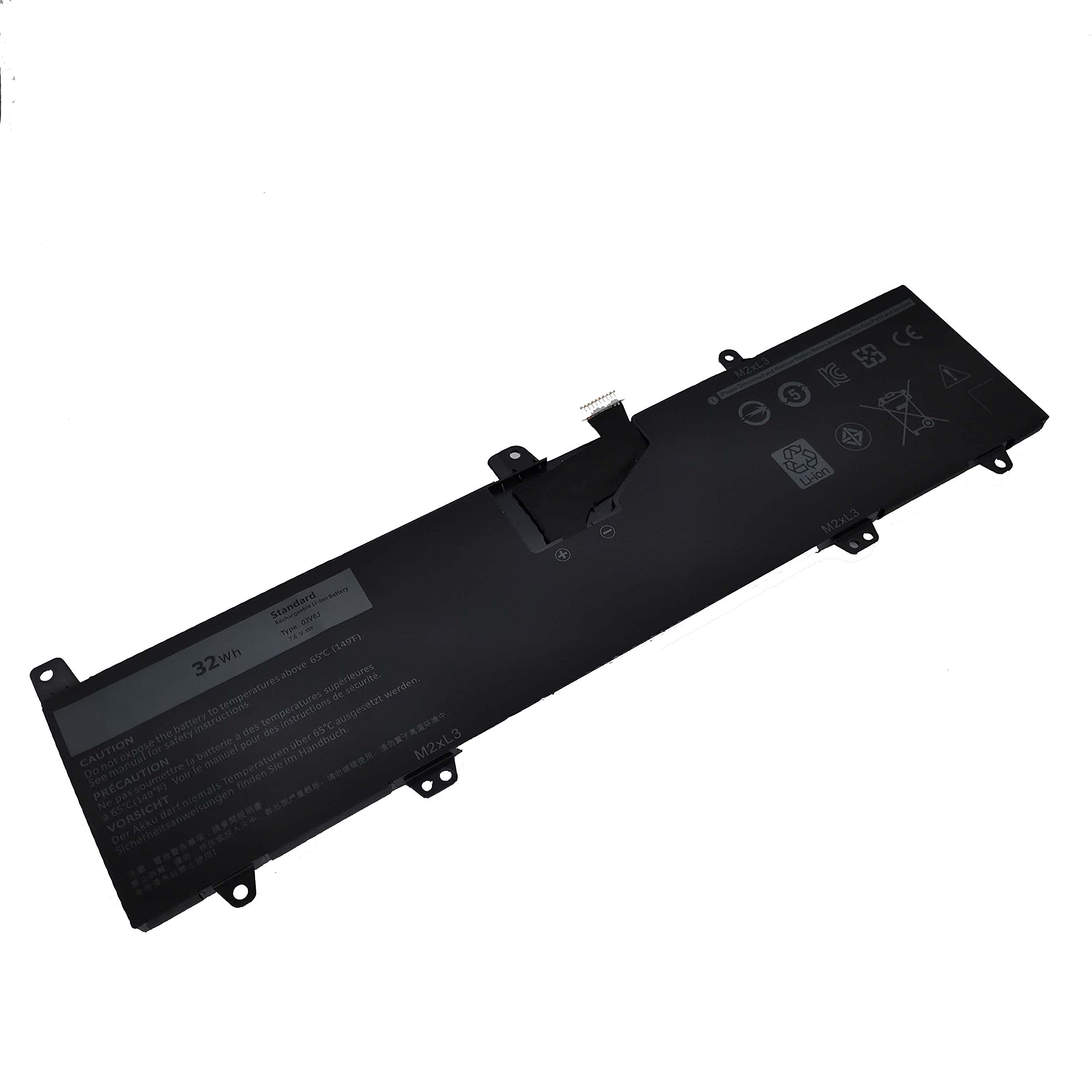 Amazon.com: Fully 0JV6J Replacement Laptop Battery Compatible with