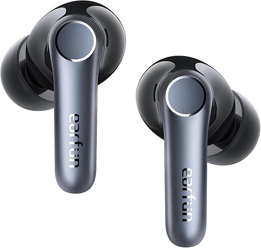 EarFun Air Pro 4 Adaptive Hybrid Noise Canceling Wireless Earbuds, Qualcomm Snapdragon...